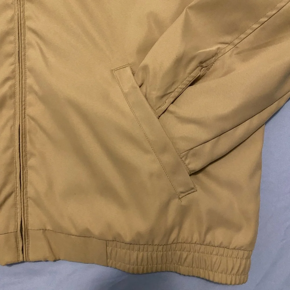 Polo Ralph Lauren Men’s Bi-Swing Jacket Windbreaker Khaki Tan Brown Large - Picture 3 of 14